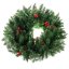 Christmas Decoration Door Wreath Okrasni okras debeline 60 cm. XXL (akce)