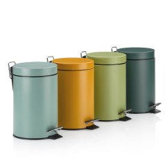Kozmetický kôš MONACO metal yellow 3l