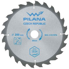Pílový kotúč s SK plátkami 300x2,8x30 zuby 28 WZ, PILANA