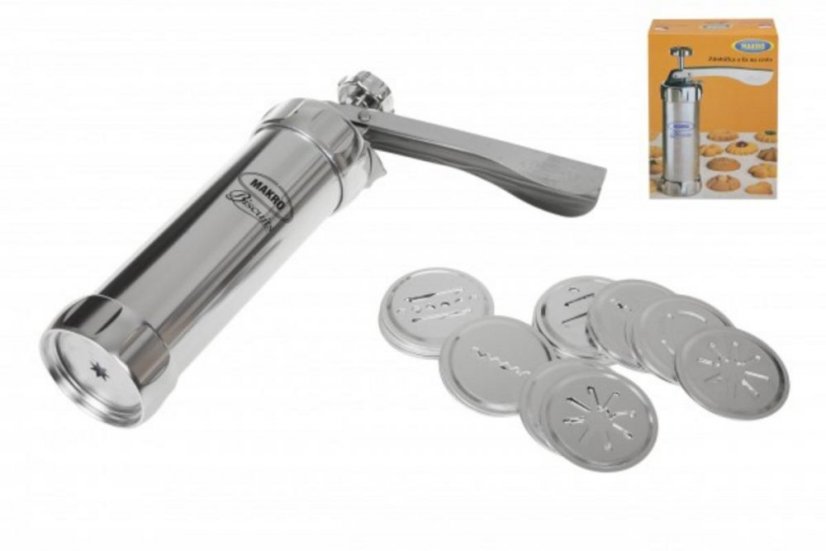 Teigpresse, 20 Arten von Aufsätzen