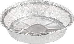 MagicHome bol, 22,4x4,6 cm, grătar, 3 buc, Alu, rotund