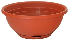 Blumentopf ICS SERENELLA 30x12 cm, mit Matte