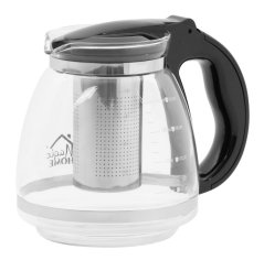 Teekanne MagicHome TP021, 1,5 Liter, Glas/PP/Edelstahl