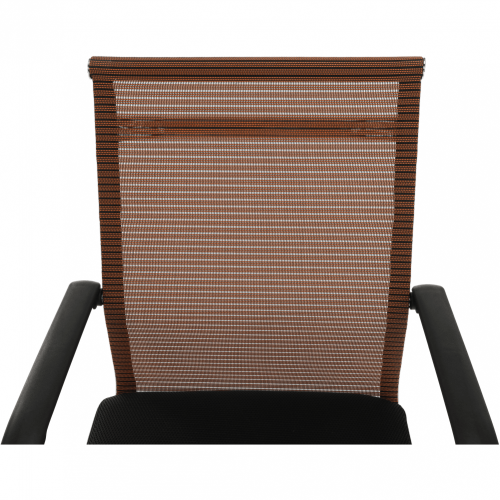 Zasedací židle, hnědá/černá, ESIN