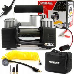 Compresor auto pentru priză 12V, presiune maximă 10 bar, MAR-POL
