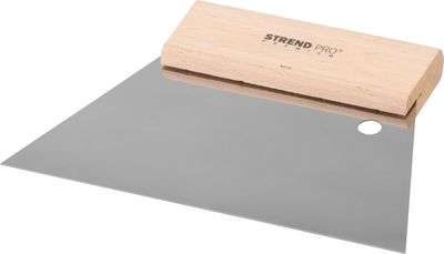 Strend Pro Premium 7253-2 gumibetét, rozsdamentes acél, fa. fogantyú, 108x180x100 mm