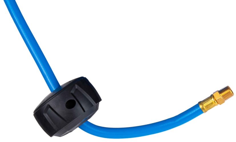 Selbstaufrollende Hängetrommel mit Luftschlauch, Länge 20 m, GEKO