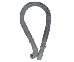 Waschmaschinenschlauch 0,6–2,0 m, erweiterbar mit Winkelstück