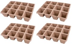 Sadilica Strend Pro Herrison P1002, papir, 12 presadnica, pak. 4 kom., 210x170x45 mm