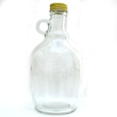 Staklena boca za alkohol 1000ml sa čepom + čep GALON