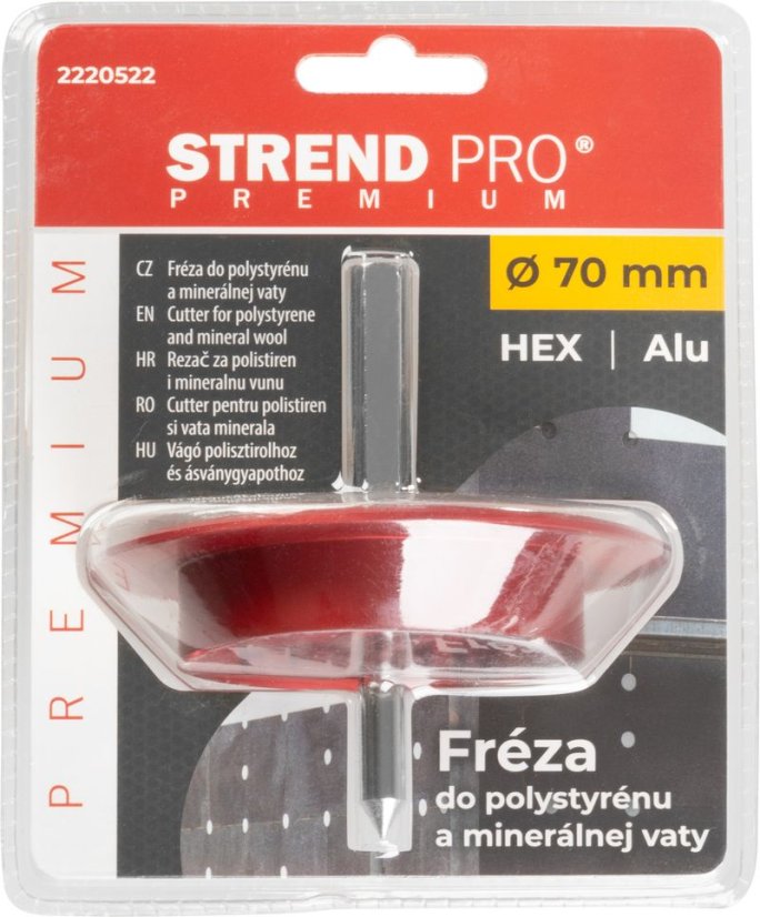 Strend Pro Premium-Schneider, 70 mm, für Styropor