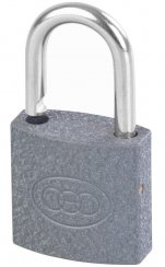 Ključavnica Xlocker GrayXT 025 mm, viseča, siva