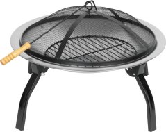Strend Pro Mara palenisko, BBQ, metalowe, okrągłe, 57x57x40 cm