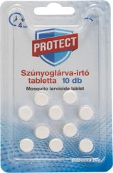 Tablete impotriva tantarilor PROTECT, larvicide, 10 comprimate.