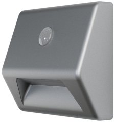 LEDVANCE NIGHTLUX® Stair Silver lampa, sa senzorom pokreta, 3xAAA, 84x28x73 mm