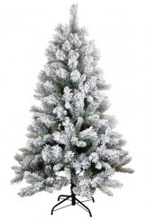 Stromeček MagicHome Vánoce Harry, jedle zasněžená, 180 cm