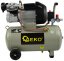 Compresor de ulei, 2 pistoane, 2,2 kW, 410 l/min, rezervor de aer 50 litri, GEKO