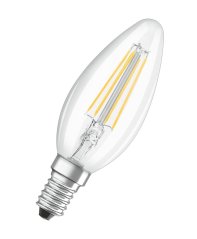 Žiarovka OSRAM® LED FIL 040 (ean8637) nestmívací, 4W/827 E14 2700K Hodnota CLASSIC B