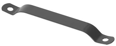 Gürtel Strend Pro METALTEC, 48 mm, Anthrazit, RAL7016, für Rundpfosten, VE. 5 Stk