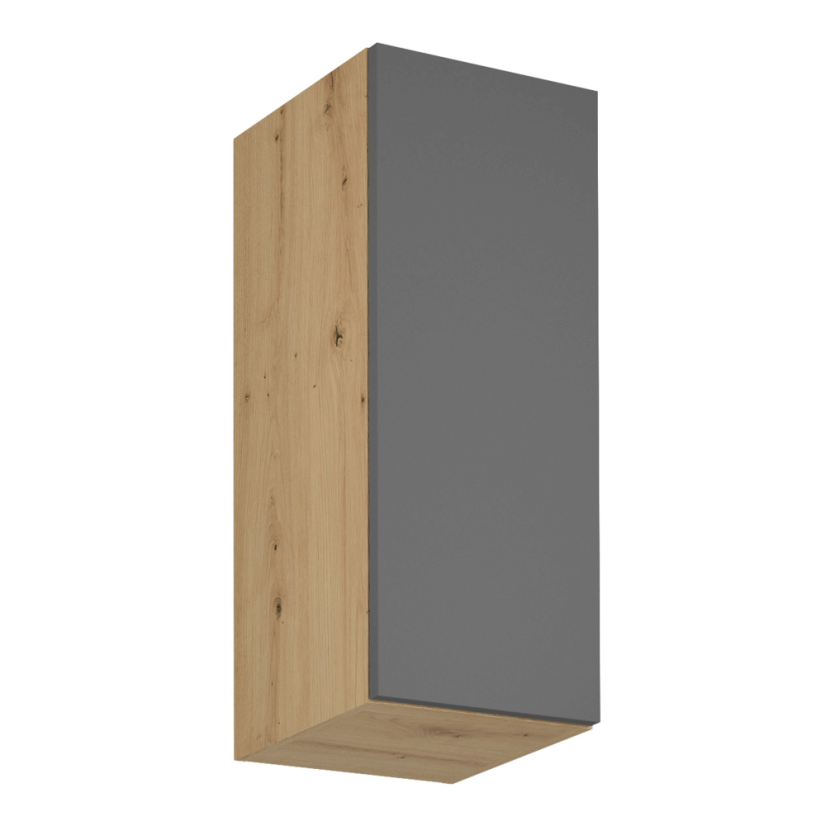 Hängeschrank, Artisan Eiche/mattgrau, universal, LANGEN G30