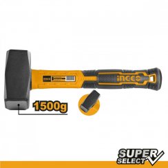 Hammer/Puck 1500g INGCO Fiberglasgriff KLC