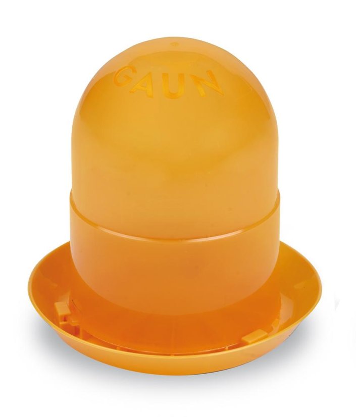 Geflügelfutterautomat UH 2kg orange für Hühner GAUN