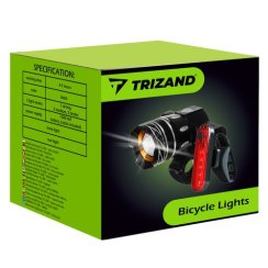 T6 USB Fahrradlicht + Rücklicht 23681