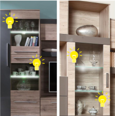 LED-Beleuchtung ASSOR, KORINA, MELEK