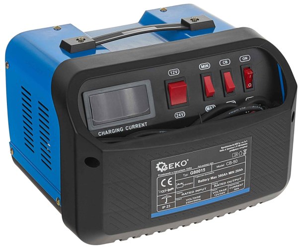 Nabíjačka so štartovaním 12/24V 20-380 Ah, GEKO