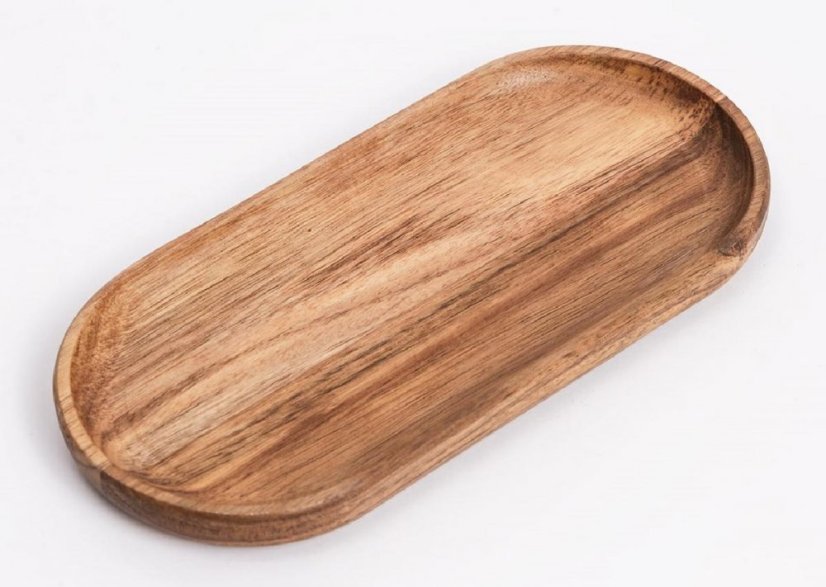 Akazienholztablett 25x12x2cm