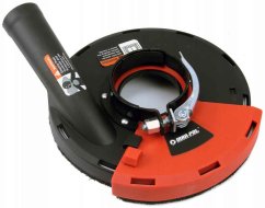 Schutzhaube für Absaugung von Winkelschleifern 115 - 125 mm beim Schleifen, MAR-POL