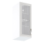 Oberschrank G30S mit Glas, links, Weiß/Kiefer Andersen, SICILIA