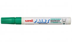Marker olejowy zielony lakier UNI PX-20