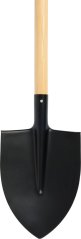 Spaten S5179 spitz, WoodHand, Holzstiel D