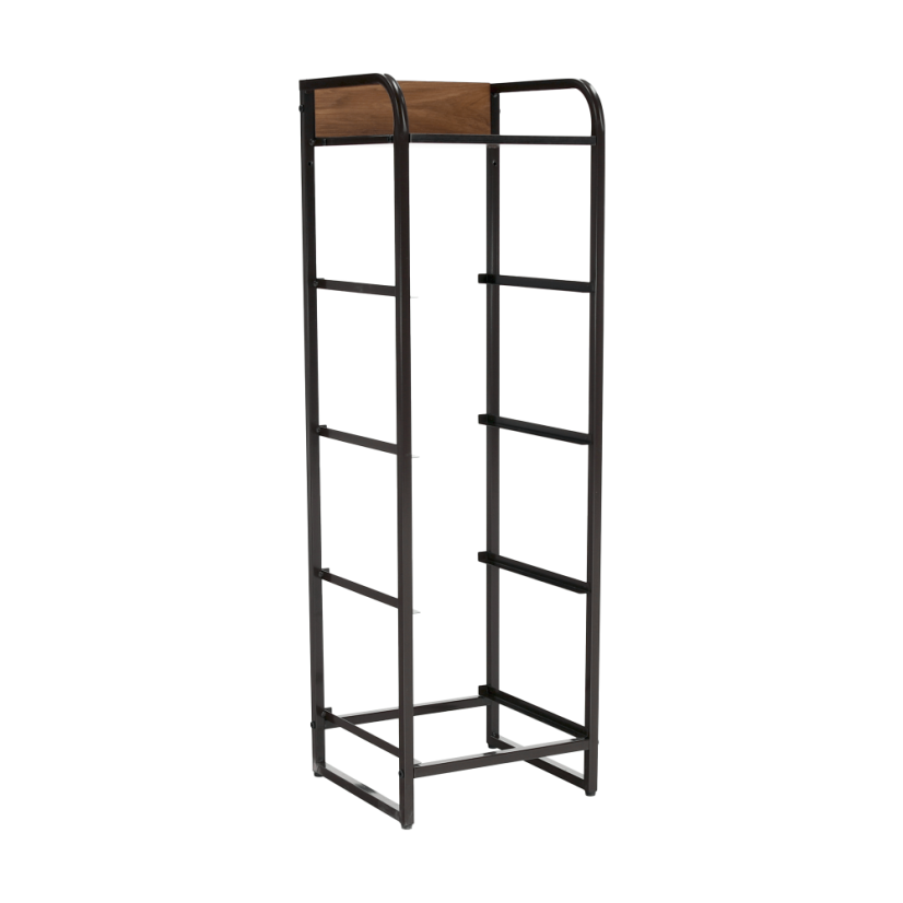 Kommode mit Stoffschubladen, beige/braun, HAZEL TYP 1