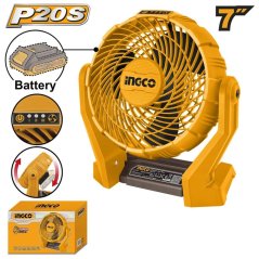 Ventilator 18 cm CFALI2007 INGCO BATTERY 20V P20S brez baterije in polnilnika.
