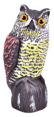 Kunststoffvögel, Eule, 36 cm (akce)
