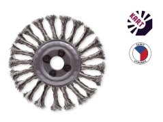 Perie KART 1261466 150x22,2/0,40 mm, oțel inoxidabil
