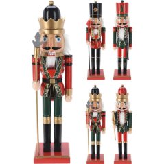 Spărgător de nuci/soldat 38 cm lemn mix