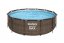 Bestway® Steel Pro Max™ bazen, 56709, uzorak od ratana, filter, pumpa, ljestve, 3,66x1,00 m