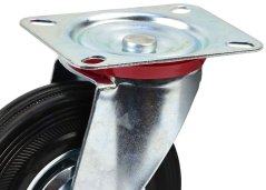 Roată pivotantă cu diametrul de 125 mm, GEKO
