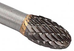 Tehnička glodala ovalna 12 x 20 mm, dužina 60 mm, TIP E, drška 6 mm, XL-ALATI