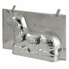 Auflaufform Lammform 2-teilig, Blech verzinkt