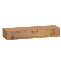 Hamac de grădină 200x150cm Gardlov cu cadru 27293 (akce)