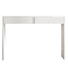 Schminktisch/Schreibtisch, weiß, VIOLETT