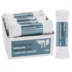 Konop za rublje 15m bijeli