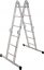 Leiter mit Plattform Strend Pro DP-U 4x3, Alu, EN 131, max. 3,46 m/150 kg