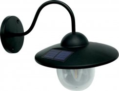 Lampă de grădină Strend Pro, solară, lampă de perete/gard, 1x LED, 23,5x18x20 cm