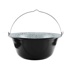 Kessel für Gulasch emailliert 30 lo 56 cm hängend g5 KLC