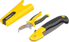 Zestaw Strend Pro, nożyce ogrodowe, piła, walizka, zestaw 3-częściowy